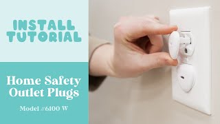 Home Safety Outlet Plugs  Install Tutorial [upl. by Kaela473]