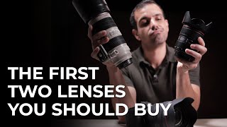 The First Two Lenses You Should Buy amp How to Use Them 2470 amp 70200 [upl. by Siubhan330]