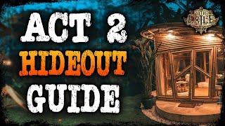 How to unlock the Hideout and how to use it  Path of Exile MitM 7 [upl. by Lempres896]