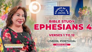 Bible Study Ephesians 4 – Sister Maria Luisa Piraquive March 12 2024 [upl. by Eade97]