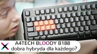 A4Tech Blody B188  Tania i całkiem dobra klawiatura dla graczy [upl. by Arnold]