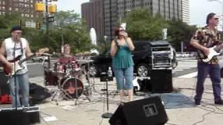 BROAD STREET RUN 2010 Part 5 Philadelphia THE BAND [upl. by Ennelram]