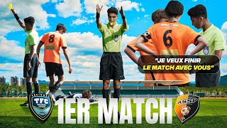 Jarbitre mon 1er Match de Championnat de la Saison avec micro  U18 R1 [upl. by Anneliese]