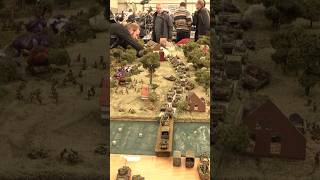 A Bridge Too Far on the tabletop in a glorious WWII spectacle WorldWarTwo WWII Wargaming [upl. by Auehsoj]