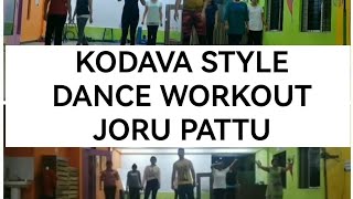 Kodava dance Joru Pattu Kodava style Dance workout [upl. by Lrigybab]