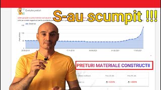 Ce MATERIALE de CONSTRUCTII sau SCUMPIT EXAGERAT Prețuri 2021 [upl. by Madea2]