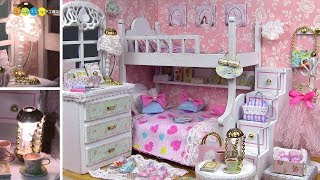 DIY Miniature Dollhouse kit Dream Angels ドールハウスキット ドリームエンジェルス作り [upl. by Ecnesse]