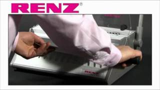 Renz ECO C 360 Electric Wire Binding Machine Demo Video [upl. by Annauj129]