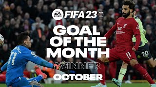 GOAL OF THE MONTH  Liverpools best goals from October  Solo strikes freekicks amp Alisson assist [upl. by Anahpos]