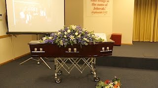 Jehovah Witness Funerals Elders Updated Talk [upl. by Ahtael88]