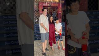 Rupali Ganguly with her husband Ashwin Verma spotted in Andheri rupaliganguly [upl. by Kaspar]