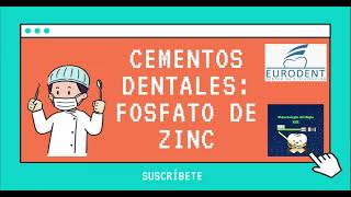 Cemento de Fosfato de Zinc Parte 3 [upl. by Jacoba]