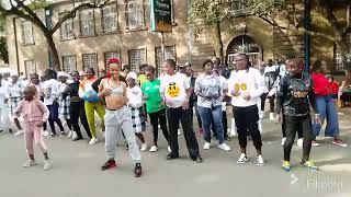 Jux ft Diamond platnumz ololufe mi official video choreography Kizzdaniel [upl. by Nreval290]