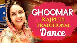 Ghoomar राजपूती डांस Ghoomar Dance of Rajasthan  Rajputana Culture  fashion jewelry  Anokhi [upl. by Fleisig]