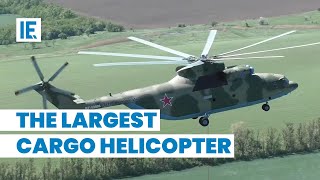 The Worlds Largest Cargo Helicopter Capable of Carrying Aircraft Mil Mi 26 [upl. by Jacquelyn]