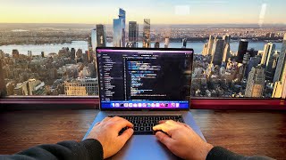 Day in the life of a Software Engineer in NYC  Empire State Building office [upl. by Duky373]