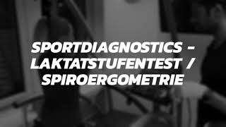 Sportdiagnostics  Laktatstufentest  Spiroergometrie [upl. by Germaun]