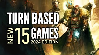 Top 15 Best NEW Turn Based StrategyTacticsRPG Games  2024 Edition Part 2 [upl. by Yulma]