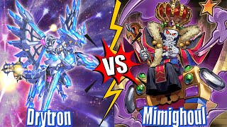 Drytron vs Mimighoul  High Rated DB YuGiOh  Dueling Book [upl. by Ibur]