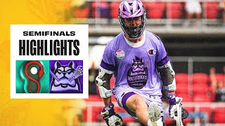 Whipsnakes vs Waterdogs 2022 Semifinals Highlights [upl. by Natlus]