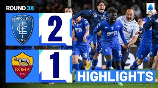 Empoli Roma  21  Gli Highlights  Lega Serie A TIM 2023  24 [upl. by Cuthbertson443]