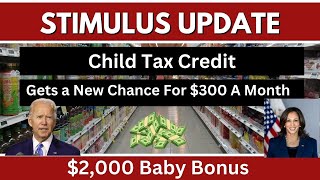 Big News 3600 Monthly Child Tax Credit Payments Making a Comeback  American Family Act Update [upl. by Radbourne]