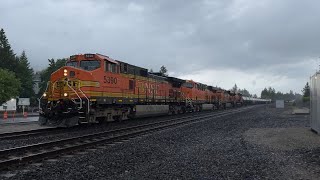 SAR Railfanning roaming the Spokane area day 2 6152024 [upl. by Enimzaj486]