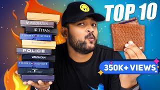 10 BEST WALLETS FOR MEN UNDER 5001000 ON AMAZON 🔥 Wallet Haul Review 2023  ONE CHANCE [upl. by Natsrik11]