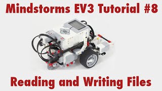 Mindstorms EV3 Tutorial 8 Reading and Writing Files [upl. by Arria]