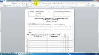 Tutorial  Préparation au concours photo  Remplir rapidement le bordereau [upl. by Lanita15]