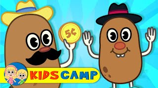 Potato Song  More Nursery Rhymes amp Kids Song By kidscamp [upl. by Apostles]