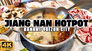 4K Most Famous amp Affordable UNLIMITED Hotpot Buffet Feast JIANG NAN Banawe Quezon City [upl. by Erbma292]