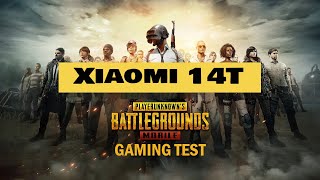 Xiaomi 14T PUBG TEST [upl. by Adnert]