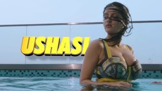 Bengali Actress Ushasi Ray😍 HOT🥵 in Bikini👙💚💛💦 [upl. by Arnst]