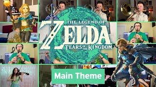 Legend of Zelda Tears of the Kingdom  Main Theme [upl. by Stella]