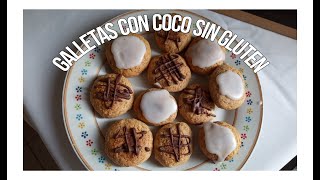 galletas con coco Sin glutenSin TACC [upl. by Aryaz]