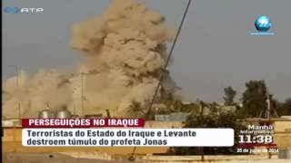 Túmulo do Profeta Jonas destruído no Iraque  TV RTP [upl. by Elyn]