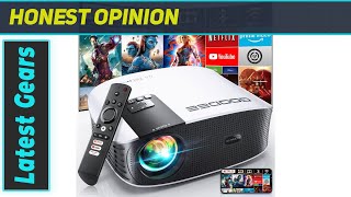 GooDee Smart 4K Projector – Best Home Theater Experience with 400quot Display [upl. by Chernow172]