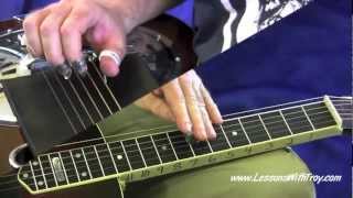 Bluesy Scales Shapes amp Patterns  Part 1  HD For Dobro by Troy Brenningmeyer [upl. by Ahsena]