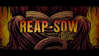 PLANETKILLER  REAPSOW FEAT ADRIAN OF OUR LAST CRUSADE OFFICIAL LYRIC VIDEO 2024 SW EXCL [upl. by Nnairrehs]