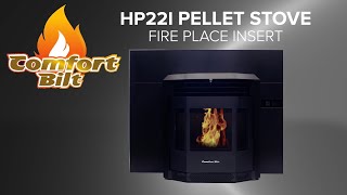 Comfortbilt Pellet Stove Insert HP22i Introduction [upl. by Aela]