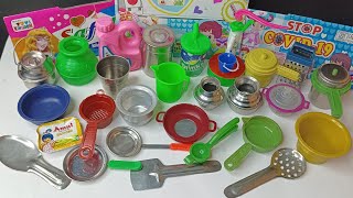 Play with Amazing mini kitchen set MINI CLAY Dolliyon [upl. by Jarlath655]