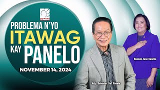 LIVE Problema Nyo Itawag Kay Panelo  November 14 2024 [upl. by Nirual]