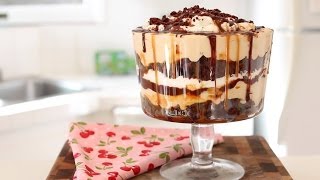 Salted Caramel Brownie Trifle  Gemmas Bigger Bolder Baking Ep 4  Gemma Stafford [upl. by Conant]