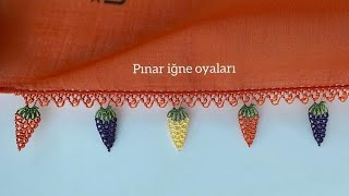 🥕🥕HAVUÇ İĞNE OYASI MODELİMİ GÖRENLER HEMEN YAPMAK İSTEYECEKLER  yeni iğne oyası modeli [upl. by Jodee]