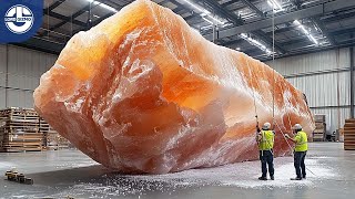 How Millions of Tons of Himalayan Salt Are Mined to Create Beautiful Salt Lamps [upl. by Leuqar]