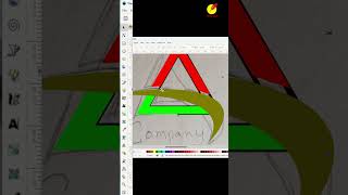 Create Logo on Inkscape Software pisumathu [upl. by Anilyx]