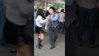 Baila Bailando y Gozando en la Plaza de la Ciudadela cdmx baile bailelibre bailadores [upl. by Klatt]