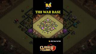 th8 war base base war th 8 war base th 8 base th 8 2024 cocshort cocshorts [upl. by Sky]