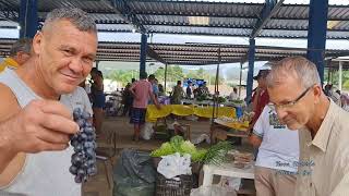 FEIRA LIVRE EM JUSSIAPE EM 25032023 MOMENTO FOI BOM [upl. by Sumerlin]